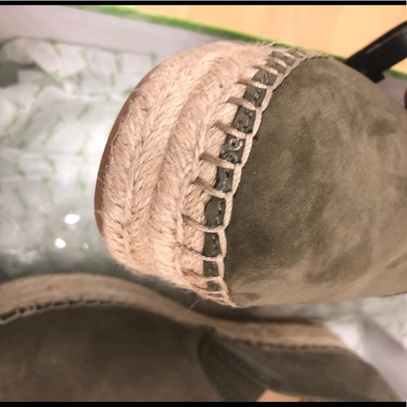 Suede double sole espadrilles - Picture 4 of 6